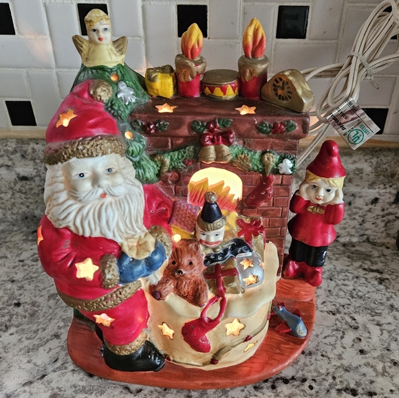 VINTAGE Christmas Ceramic Light - Picture 12 of 14